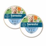 Flea and Tick Collar for Cats – 2 Pack